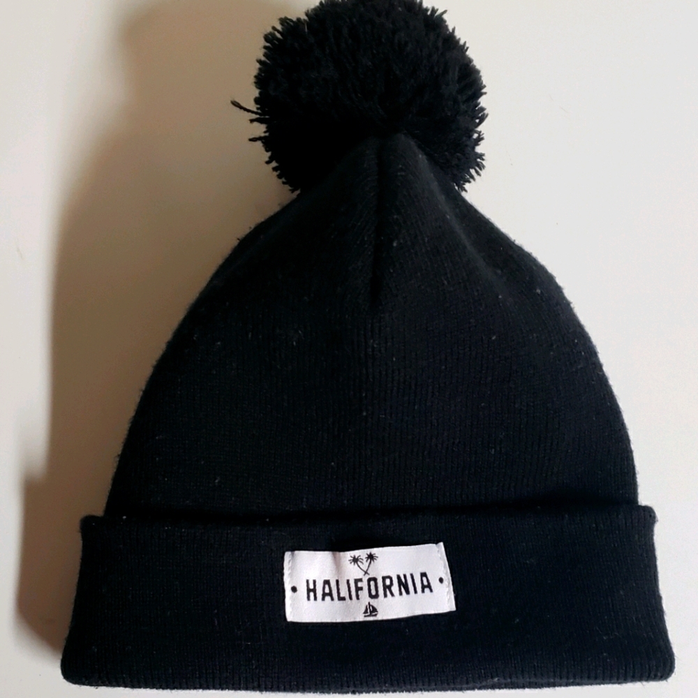 HALIFORNIA Knit Black HAT